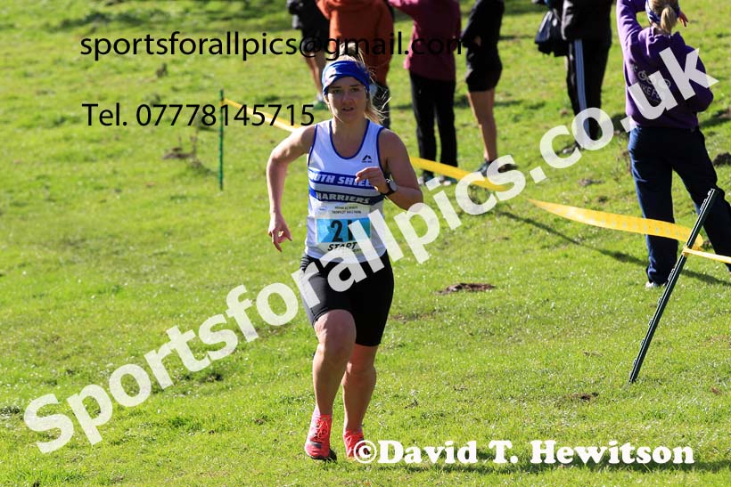Senior and Masters Women, 2022 NECAA Cross Country Relays, Thornley Hall Farm, Peterlee, County Durham, October 15th. Photo: David T. Hewitson/Sports for All Pics